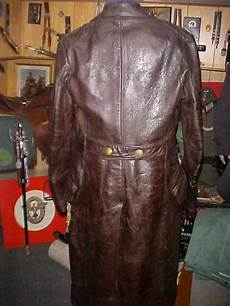 Leather Overcoat